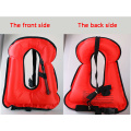 diving,  210 Denier Nylon TPU Coating Neoprene Edge Inflatable Life snorkel vest/